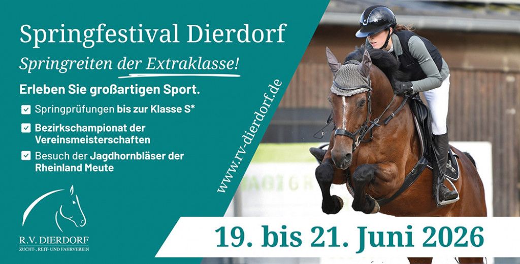 Springsport der Extraklasse in Dierdorf